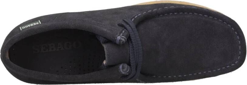 Sebago Platte schoenen Blauw Blue Heren