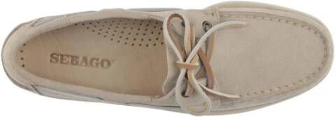 Sebago Platte schoenen voor vrouwen Beige Heren