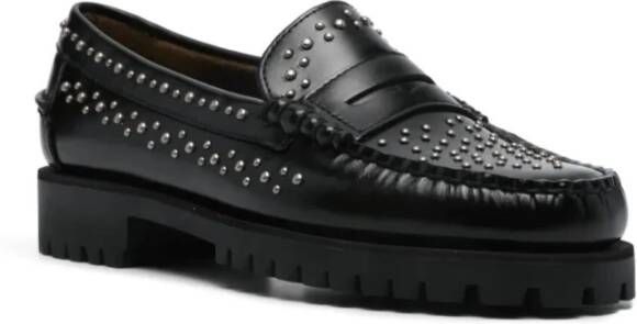 Sebago Platte schoenen voor vrouwen Black Dames
