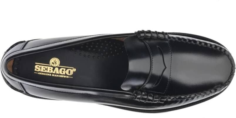 Sebago Platte schoenen voor vrouwen Black Heren