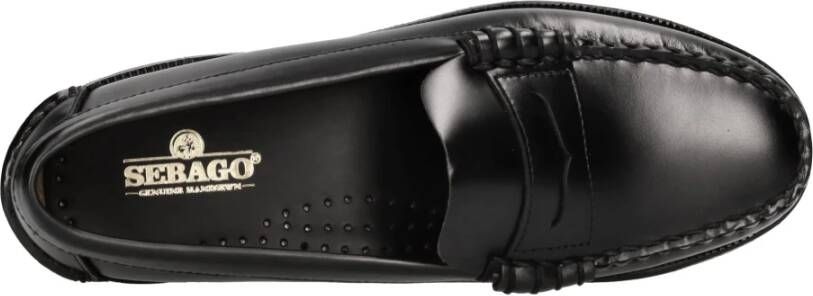 Sebago Platte schoenen Zwart