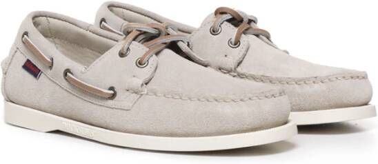 Sebago Sailor Shoes Beige Heren