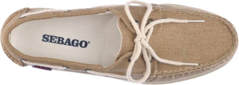 Sebago Sailor Shoes Beige Heren