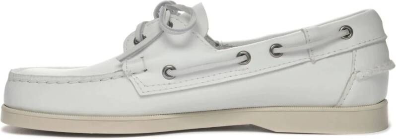 Sebago Sailor Shoes White Heren