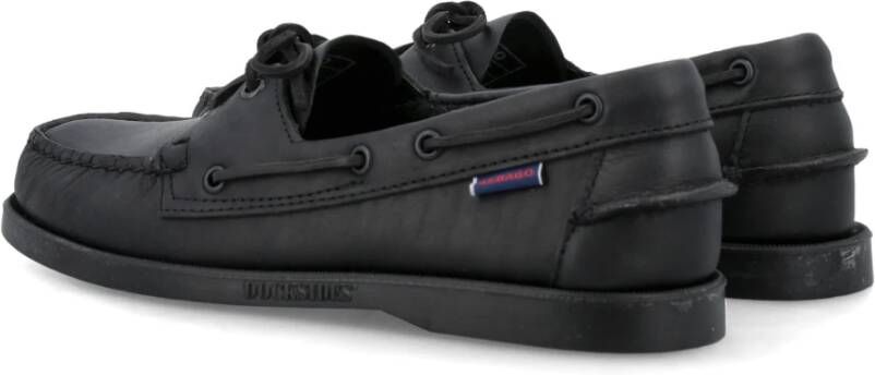 Sebago Shoes Black Heren