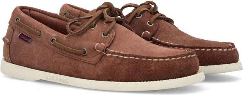 Sebago Shoes Brown Heren