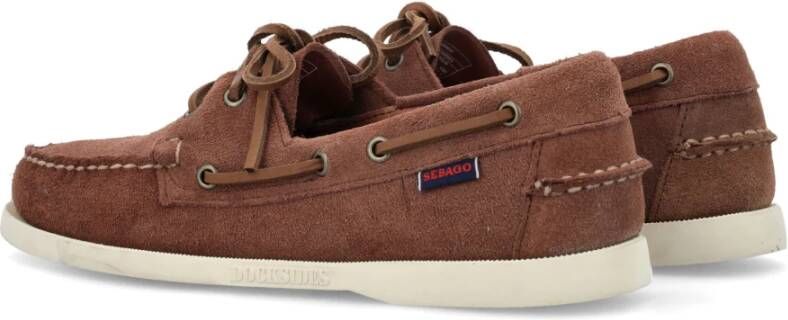 Sebago Shoes Brown Heren