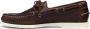 Sebago Donkerbruine Gestructureerde Loafer Brown - Thumbnail 14