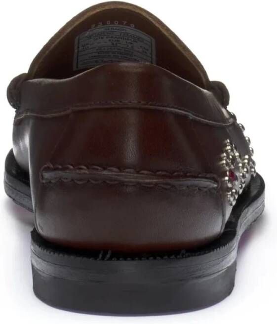 Sebago Studded Leren Mocassin Schoenen