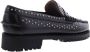 Sebago Zwarte Platte Studs Mocassino Schoenen Black Dames - Thumbnail 10