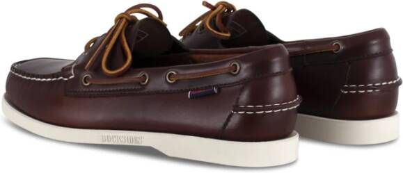 Sebago Suede Bootschoen Sneakers Brown Heren