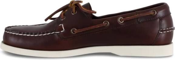 Sebago Suede Bootschoen Sneakers Brown Heren