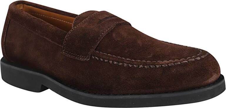 Sebago Suede Bootschoenen Brown Heren