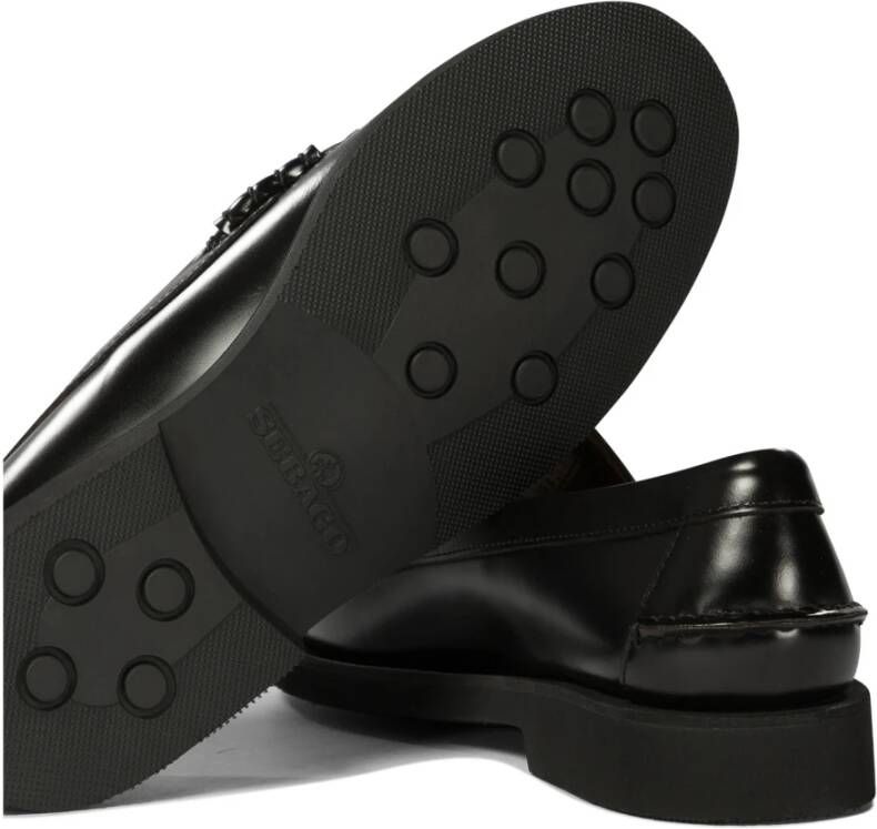 Sebago Zwarte Loafer Schoenen voor Mannen
