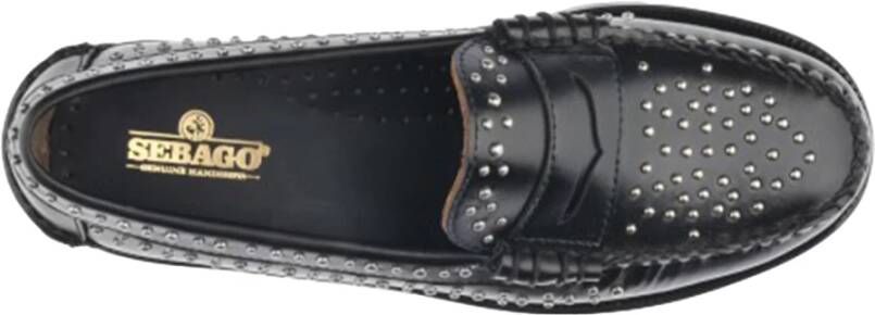 Sebago Studded Leren Instaploafers