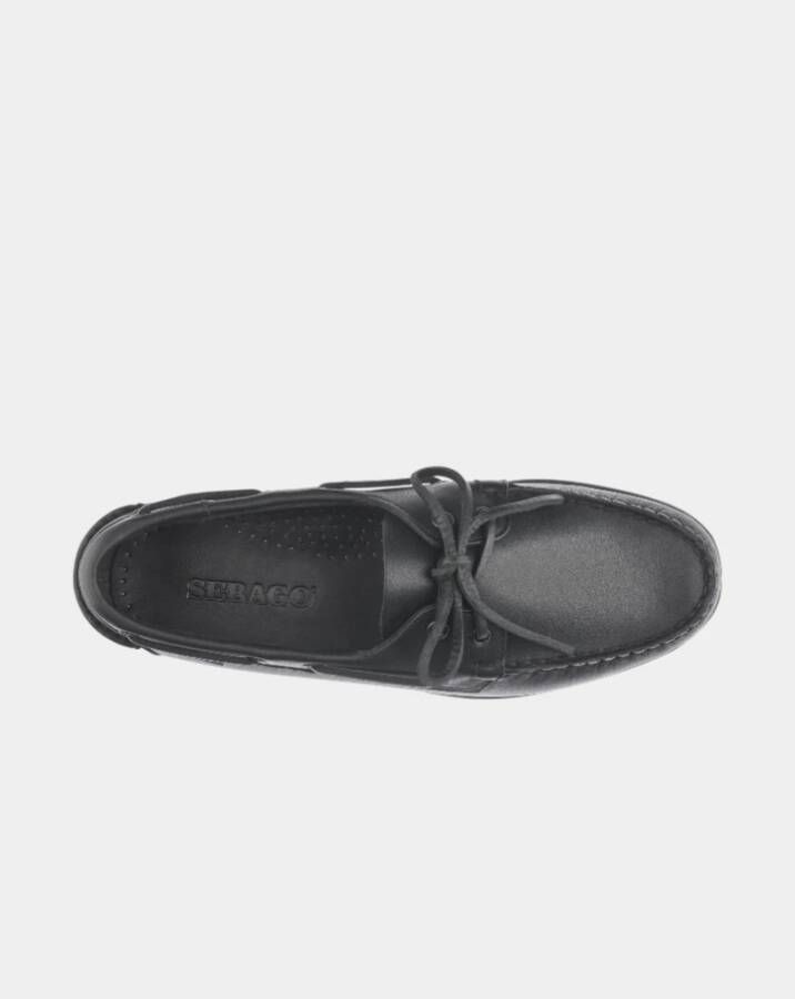 Sebago Zwarte Nautico Docksides Portland Schoenen