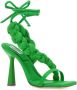 Sebastian Milano High Heel Sandals Groen Dames - Thumbnail 2