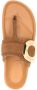See by Chloé Boho Leren Muiltjes met Oversized Gesp Brown Dames - Thumbnail 6