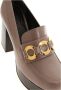 See by Chloé Bruine leren platform loafers - Thumbnail 2