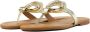 See By Chloé See by Chloe Slippers Teenslippers Dames SB38111A Goud - Thumbnail 2