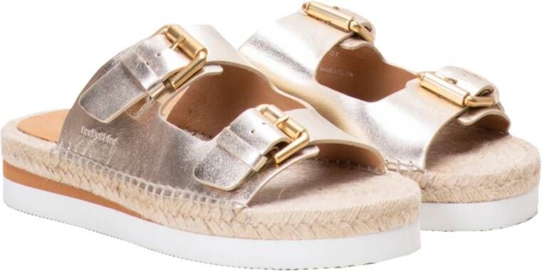 See by Chloé Glyn 2 Boucle Sliders Black Dames