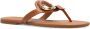 See By Chloé Hana Teenslippers Zomer slippers Dames Camel - Thumbnail 12