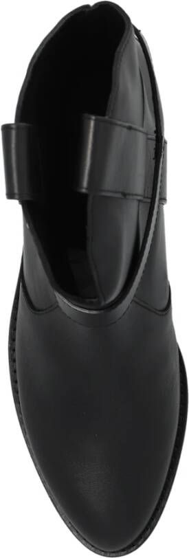 See by Chloé Leren enkellaarzen Black Dames
