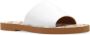 See by Chloé Leren slippers met logo White Dames - Thumbnail 4