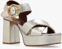 See By Chloé SEE BY CHLOE Lyna Sandaal Sandalen Dames Goud - Thumbnail 9