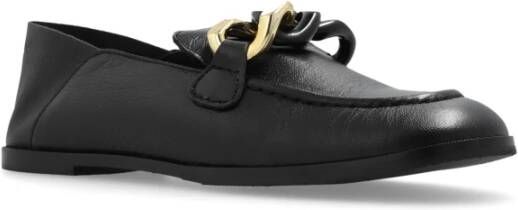 See by Chloé Monyca leren loafers Black Dames