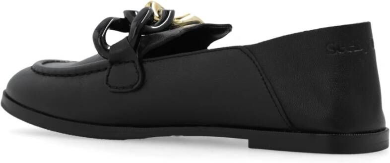 See by Chloé Monyca leren loafers Black Dames