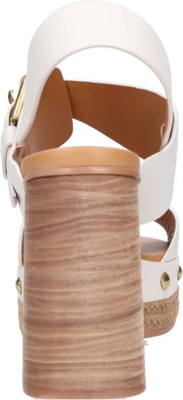 See by Chloé Sandalen Wit White Dames