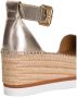 SEE BY CHLOÉ See By Chloé Espadrilles Dames Glyn Maat: 41 Materiaal: Leer Kleur: Goud - Thumbnail 11