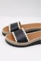 See by Chloé Zomerse Sliders met Tandpatroon Bruin Dames - Thumbnail 2