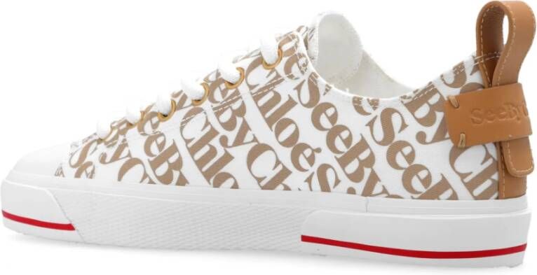 See by Chloé Sneakers met logo White Dames