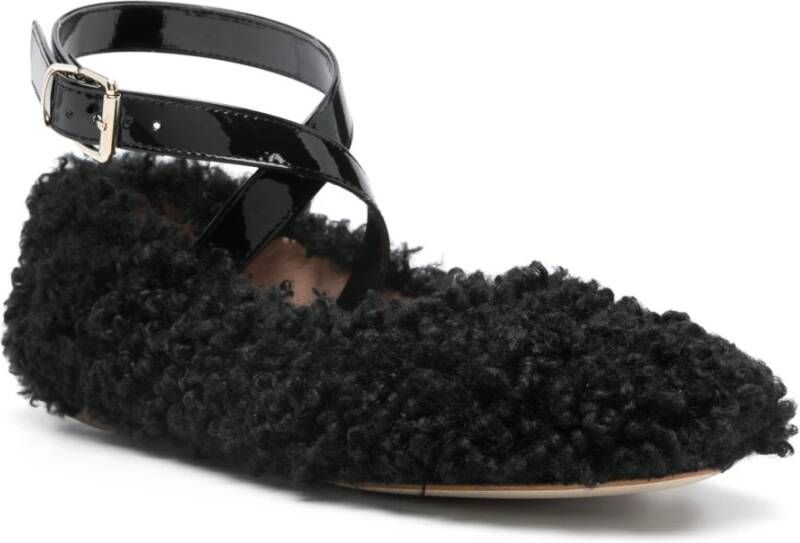 Semicouture Vrouw Bailerinas Jas Black Dames