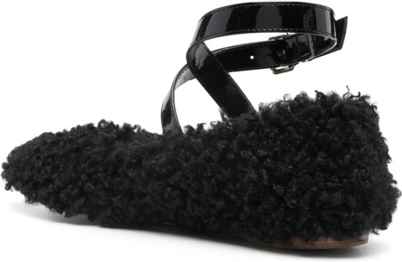 Semicouture Vrouw Bailerinas Jas Black Dames