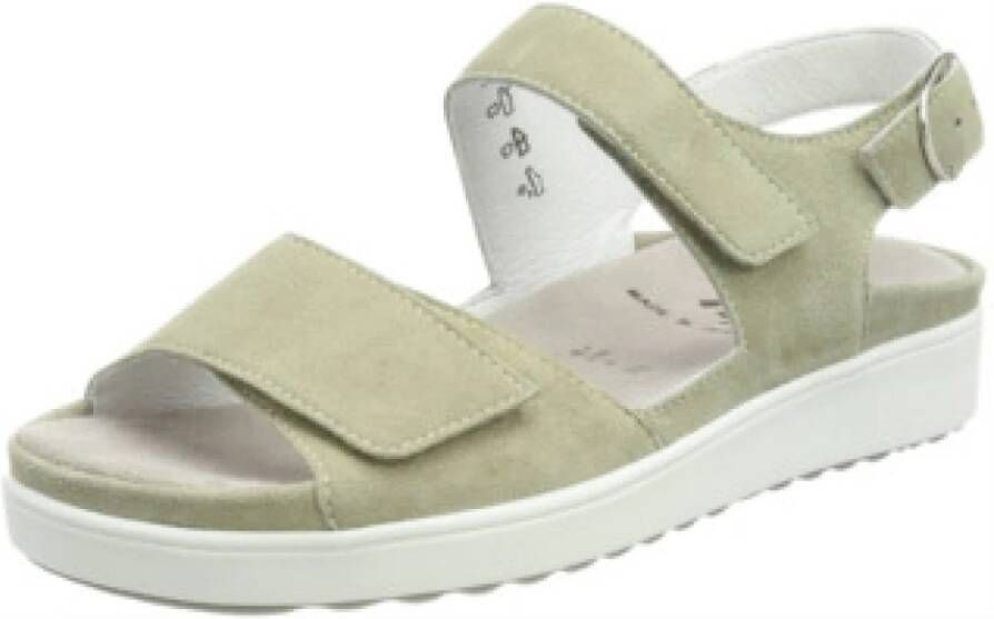 Semler Comfort Sandalen voor dames in khaki