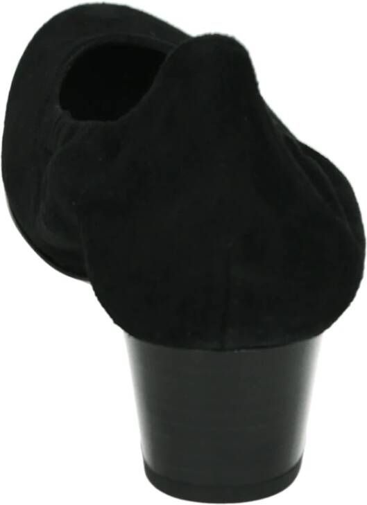 Semler Zwarte Suède Pumps