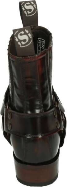 Sendra Bordeaux Leren Herenlaarzen