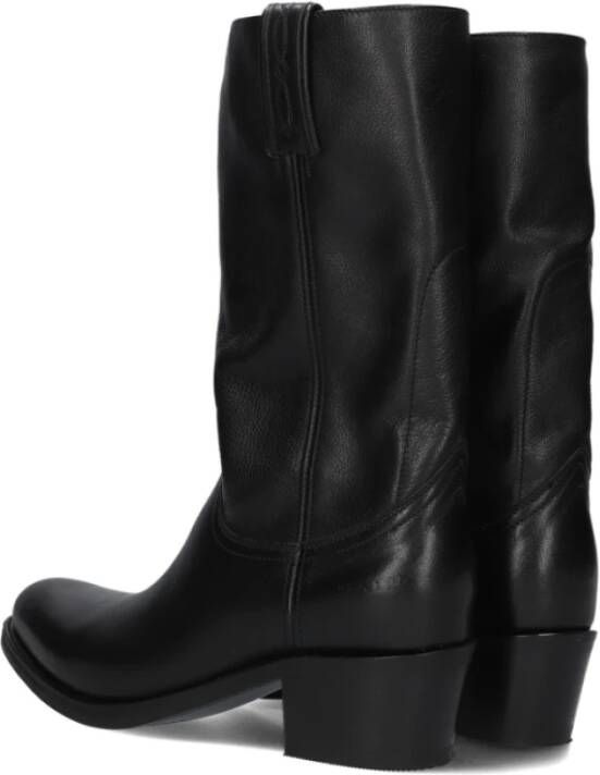 Sendra Dames Cowboy Laarzen met Accent Black Dames