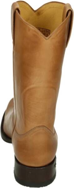 Sendra Heren leren laarzen Cognac kleur