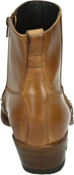 Sendra Heren leren laarzen in cognac
