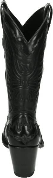 Sendra Western Dameslaars Zwarte Leren Laars