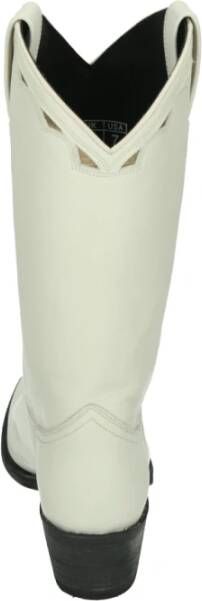 Sendra Western Laars Wit Leer