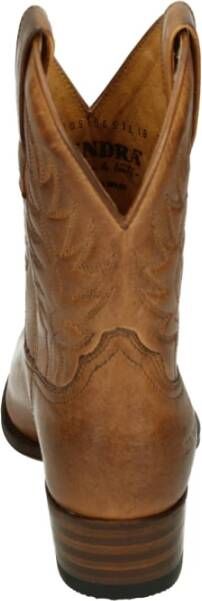 Sendra Western Leren Laars Cognac