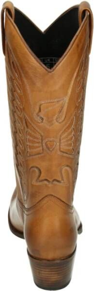 Sendra Western Leren Laars Cognac Kleur