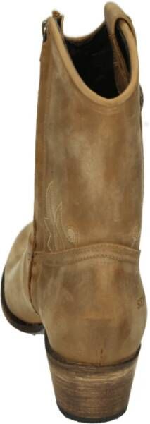 Sendra Western Leren Laars Cognac Kleur