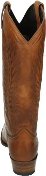 Sendra Western Leren Laars Cognac Kleur
