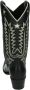 Sendra Western Leren Laars Zwart - Thumbnail 2